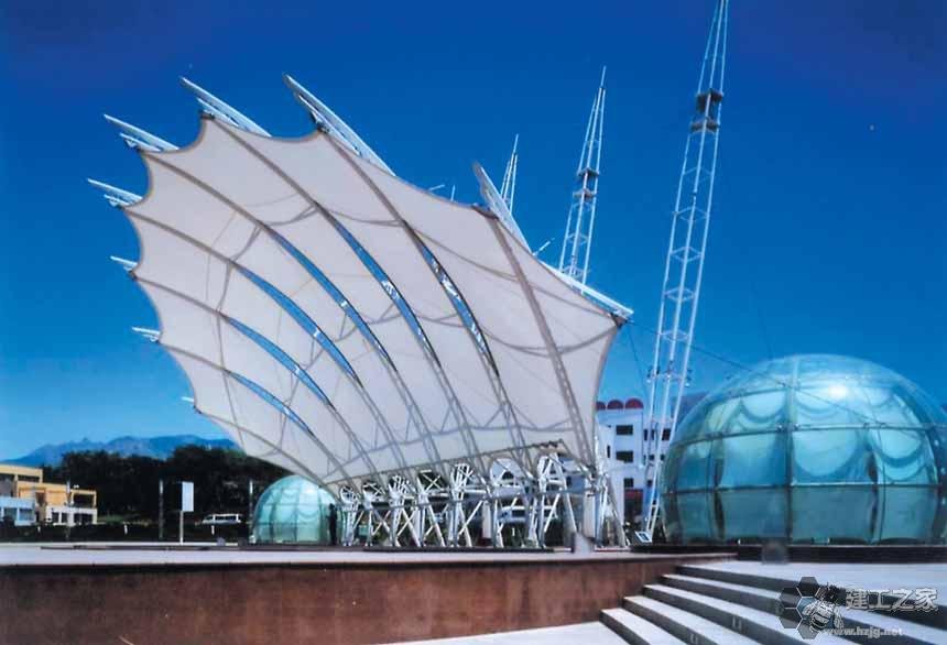 德惠车棚膜结构网架